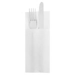 SERVILLETA KANGURO PUNTA PLG1/6 BLANCA 2 CAPAS